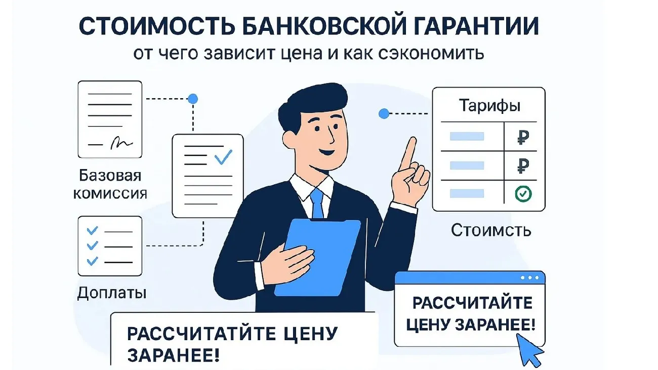 Стоимость банковской гарантии